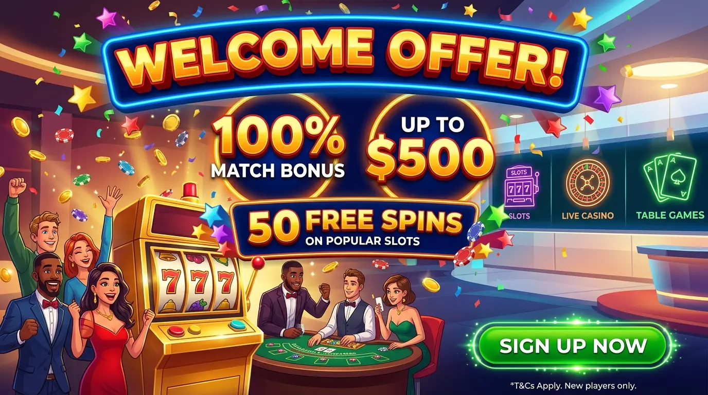 Royal Oak welcome offer